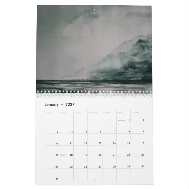 Aquarell-Kalender 2013 Kalender (Jan 2027)