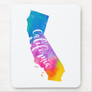 Aquarell Kalifornien Mousepad