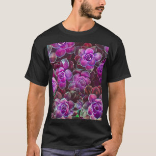 Aquarell-Kamelie, florales Hochzeitsdesign T-Shirt