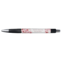 Aquarell-Kirschblüten Rosa Floral