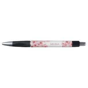 Aquarell-Kirschblüten Rosa Floral Kugelschreiber