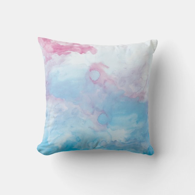 Aquarell-Kissen Kissen (Vorderseite)