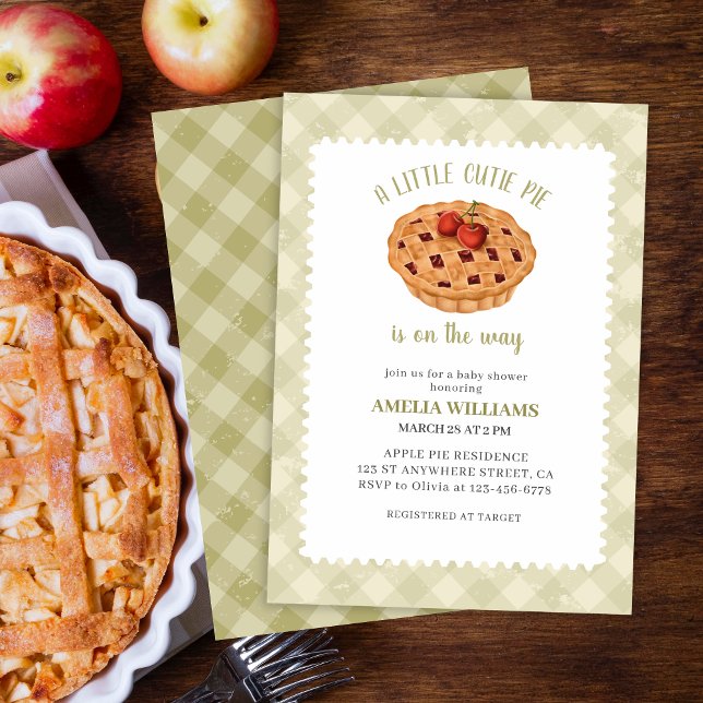 Aquarell Kleine Süsse Piepser Babydusche Einladung (Von Creator hochgeladen)