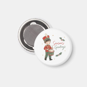Aquarell kleiner Trommler Magnet
