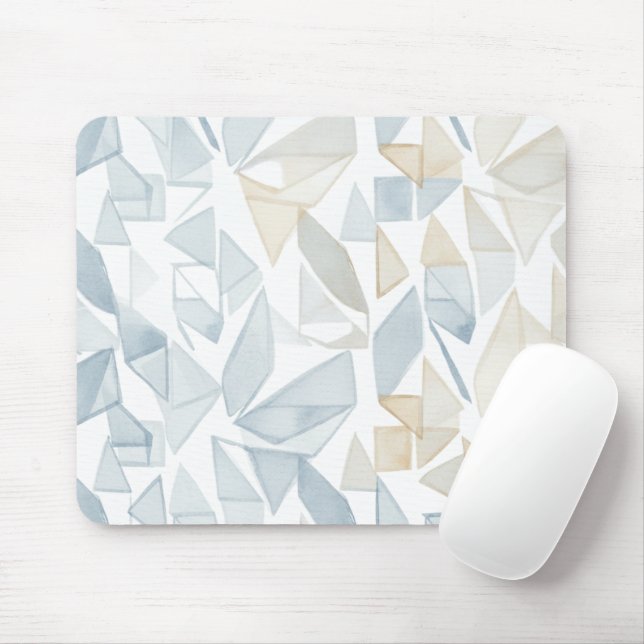 Aquarell-Kristallfacetten-Mauspad Mousepad (Mit Mouse)