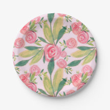 Aquarell La Rosa Whimsy Gold Paper Teller