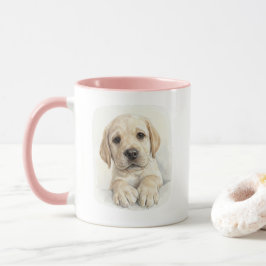 Aquarell-Labrador-Welpen-Tasse Tasse