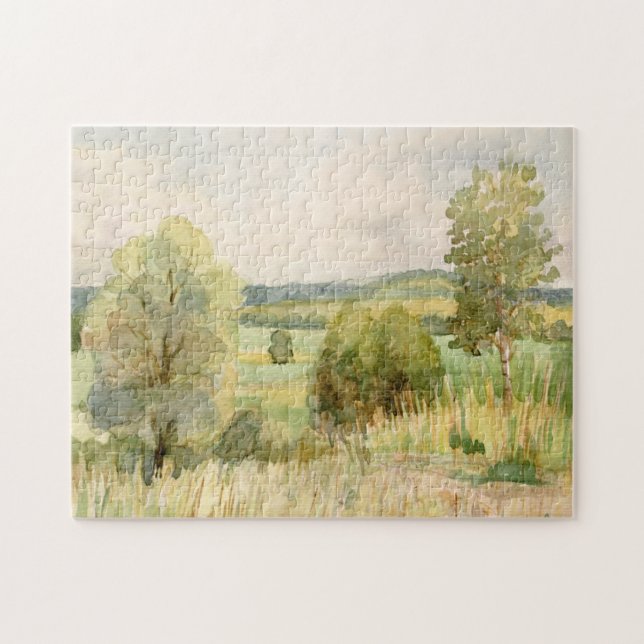Aquarell-Landschaft (Horizontal)