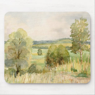 Aquarell-Landschaft Mousepad