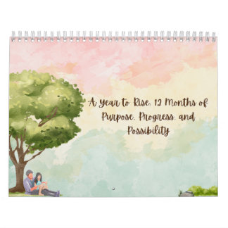 Aquarell-Landschaften-Kalender – Ein Jahr voller l Kalender