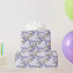 Aquarell-Lavendel-Blumen Geschenkpapier