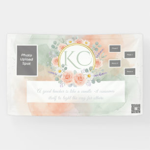 Aquarell-Lehrer-Dankeschön-Fotobanner Banner