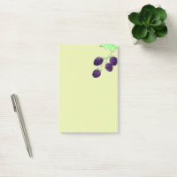 Aquarell Lila Brombeere Botanisch