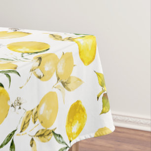 Aquarell-Limonen 13 Tischdecke