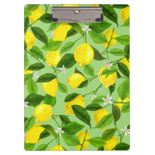 Aquarell-Limonen 3 Klemmbrett
