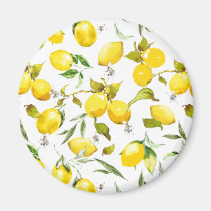 Aquarell-Limonen 5 Magnet