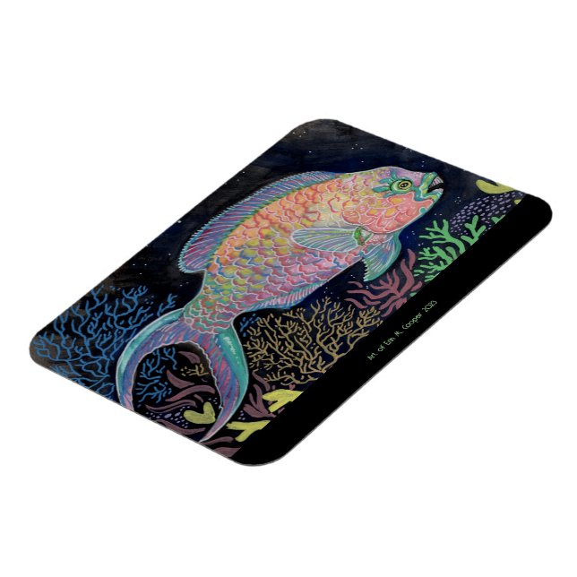 Aquarell Magnet (Linke Seite)