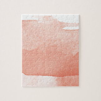 Aquarell-Malerei korallenrote rosa Ombre moderne