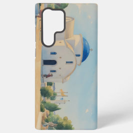 Aquarell-Malstil-Bild von St. Nikolaus Samsung Galaxy Hülle