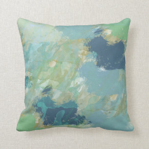 Aquarell-Meer Kissen