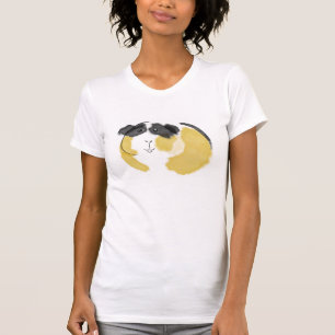 Aquarell-Meerschweinchen T-Shirt