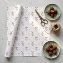 Aquarell-Mistelzweig-Bogen-Weihnachtsverpackungspa