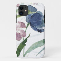 Aquarell mit Blumen