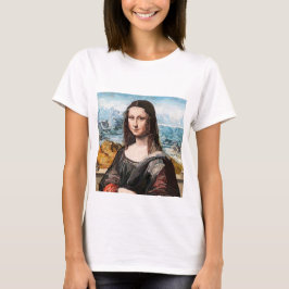 Aquarell-Mona-Lisa-T-Shirt - Sanfte ästhetische Ku T-Shirt