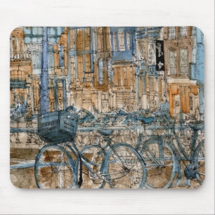 Aquarell-New- York Cityansicht der Mousepad