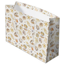 Aquarell Ocean Gold Seashell Baby Dusche