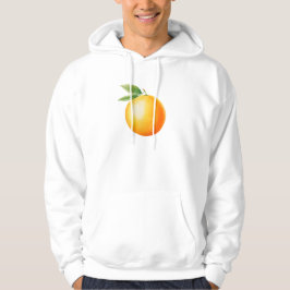 Aquarell Orange Hoodie