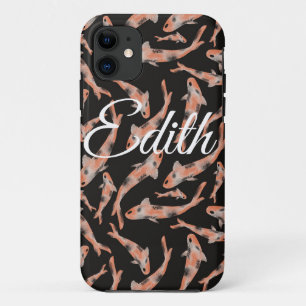 Aquarell Orange Koi Personalisiert Case-Mate iPhone Hülle
