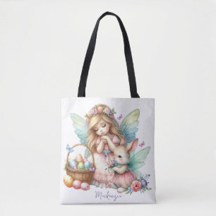 Aquarell-Oster-Frühlingsfee Tasche