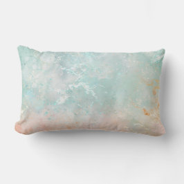 Aquarell, pastellfarben lendenkissen
