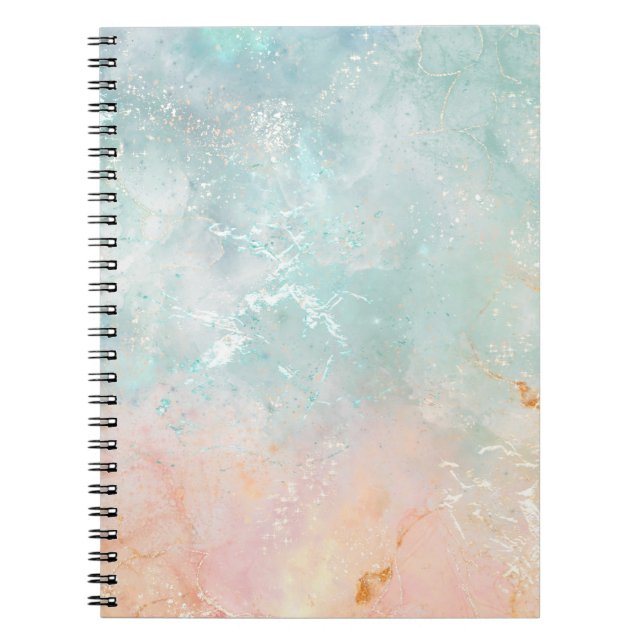 Aquarell, pastellfarben notizblock (Vorderseite)