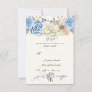 Aquarell Pfeile Federn Floral Boho Stammeskultur B RSVP Karte