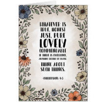 Aquarell Philipper 4:8