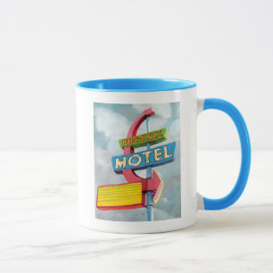 Aquarell-Phoenix-Motel Tasse