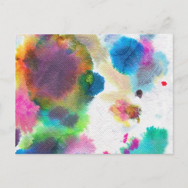 Aquarell! Postkarte (Vorderseite)