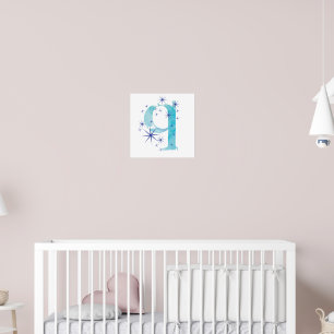Aquarell Q Poster