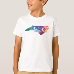 Aquarell Raleigh, North Carolina T-Shirt