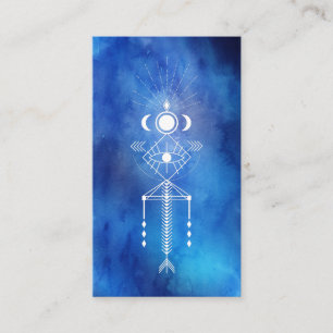 *~* Aquarell Reiki Stammes- aztekisches Visitenkarte