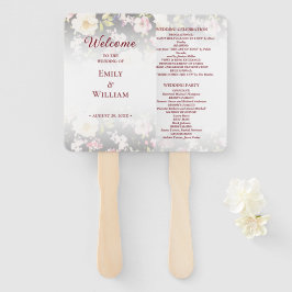 Aquarell Rosa Gelbe Rosen, schwarz verschwommen, H Fächer