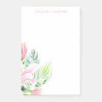 Aquarell-Rosa-Magnolie-Blume Personalisiert