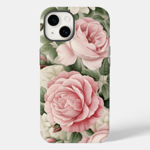 Aquarell-Rosa Rosen Case-Mate iPhone 14 Hülle