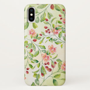 Aquarell Rose Garden Vines iPhone / iPad Gehäuse Case-Mate iPhone Hülle