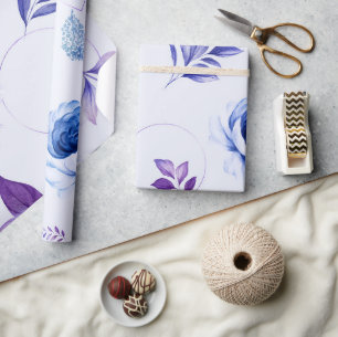 Aquarell-Rosen 31 Geschenkpapier