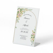 Aquarell-Rosen-Hochzeit
