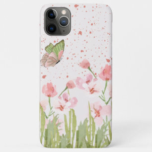 Aquarell-Schmetterling-Blumen-Handyhülle/iphone 11 Case-Mate iPhone Hülle