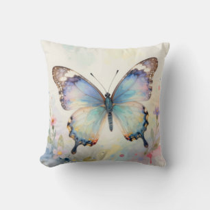 Aquarell Schmetterling Kissen